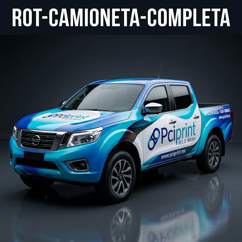 Rotulación de Camioneta Completa