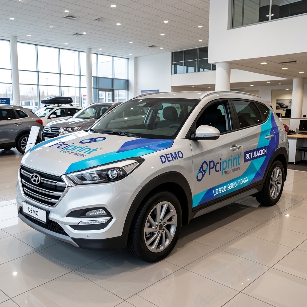Rotulación Auto Demo SUV
